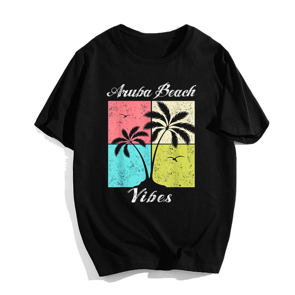 Aruba Beach Tropical Vibes Summer Vacation Souvenir T-Shirt